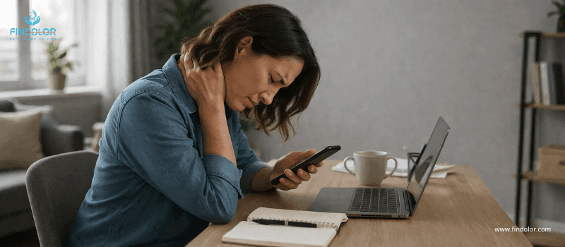 dolor cervical en el cuello