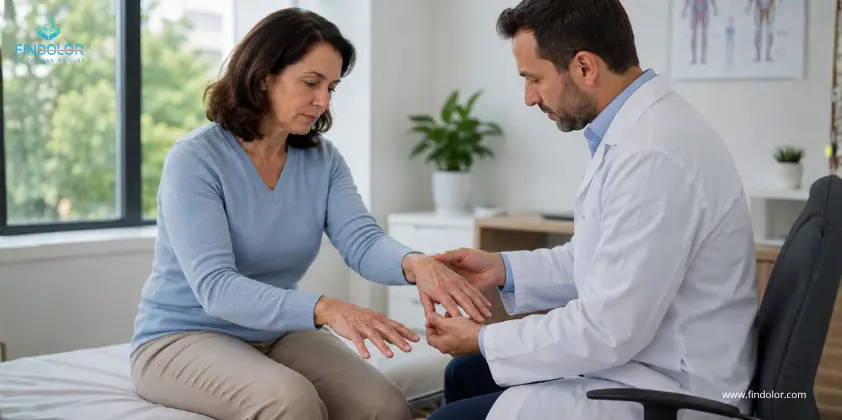 Comparación clínica entre artritis inflamatoria y artrosis